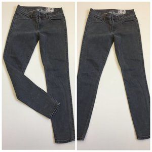 SIWY Gray Tender Love Wash HANNAH Logo Hardware Skinny Jeans